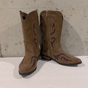 C Comfort Est 1946 Western Style Cowgirl Boots -Size 10